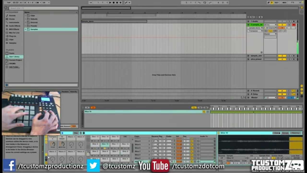 mpd32 ableton template