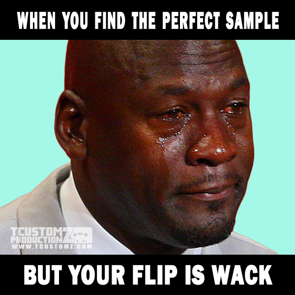 When You Find the Perfect Sample, But Your Flip is Wack
