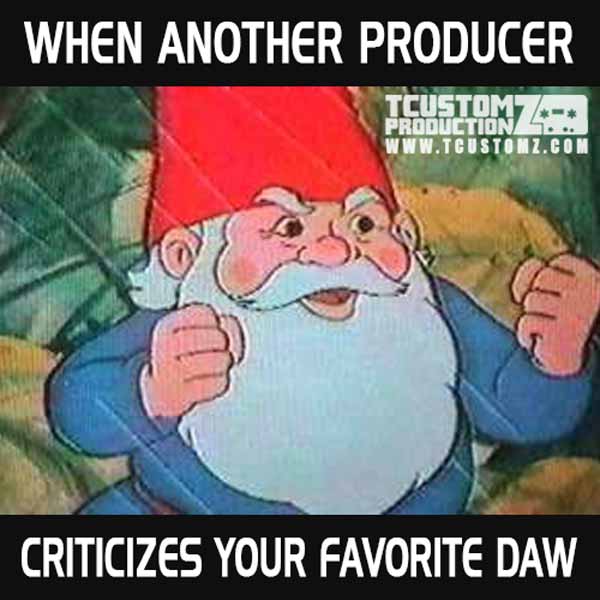 When Another Producer Criticizes Your Favorite DAW